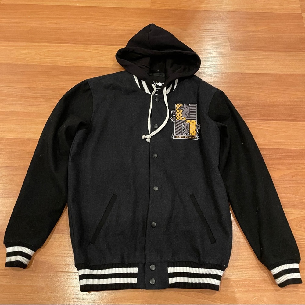 Harry Potter Hufflepuff Varsity Jacket